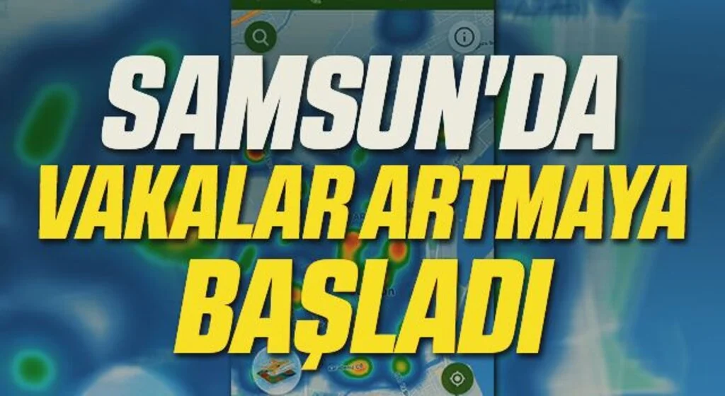 Samsun'da vakalar artmaya başladı
