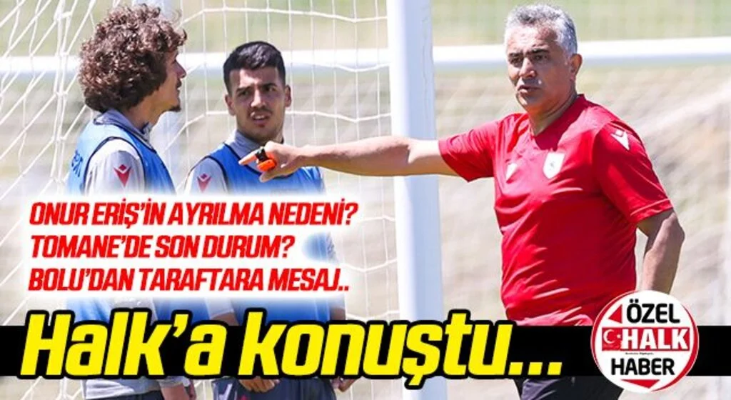 Samsunspor Teknik Direktörü Altıparmak, Halk Gazetesine konuştu