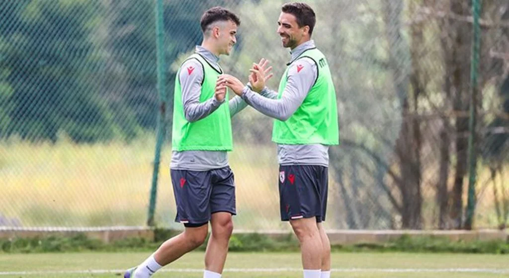 Samsunspor'da 'çırak - usta' yan yana