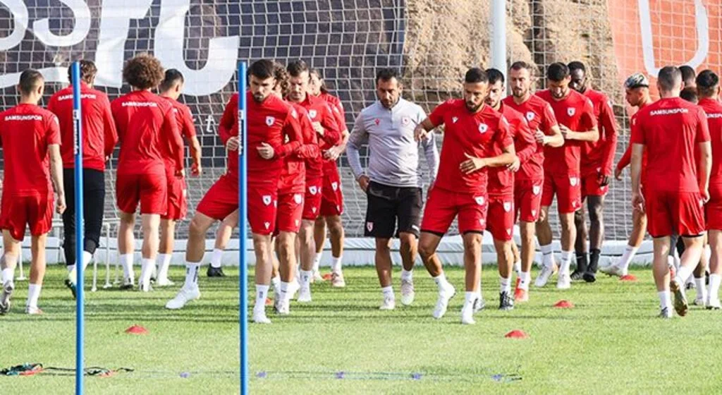 Samsunspor'un hazırlık maçları programı netleşti