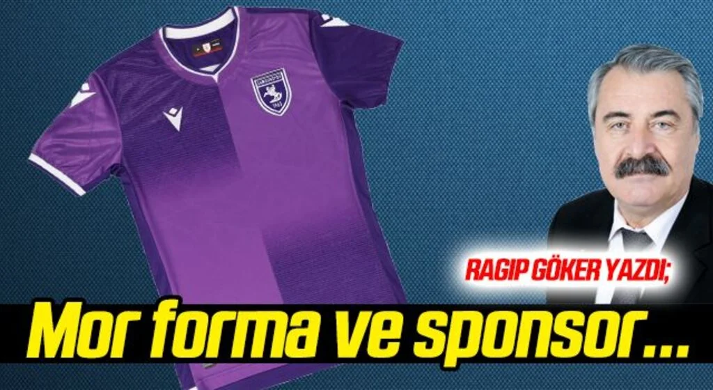 Samsunspor'un mor forması ve sponsor...