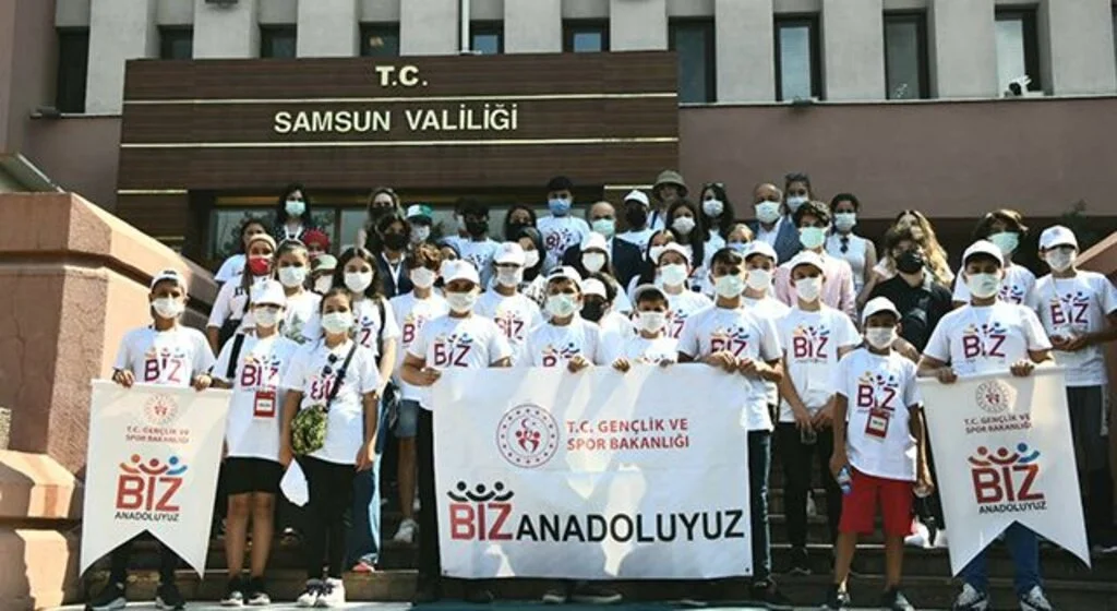 Sinoplu gençler Samsun’da