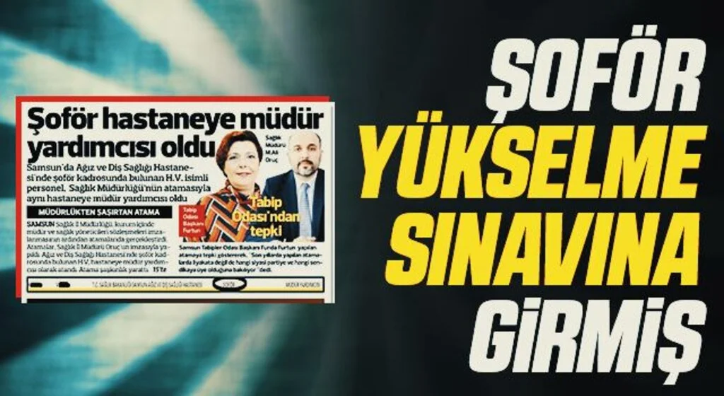 Şoför Yükselme Sınavına Girmiş