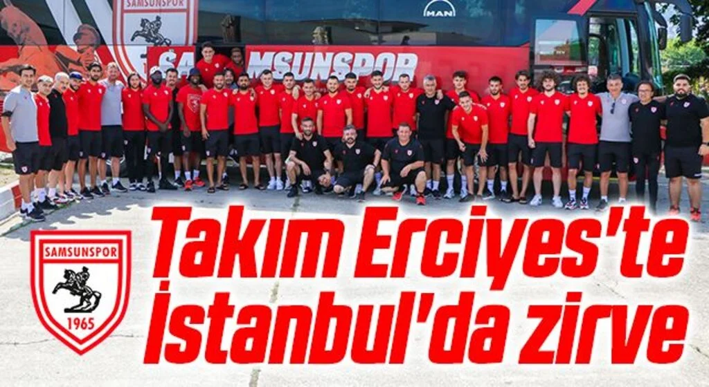 Takım Erciyes'te İstanbul'da zirve