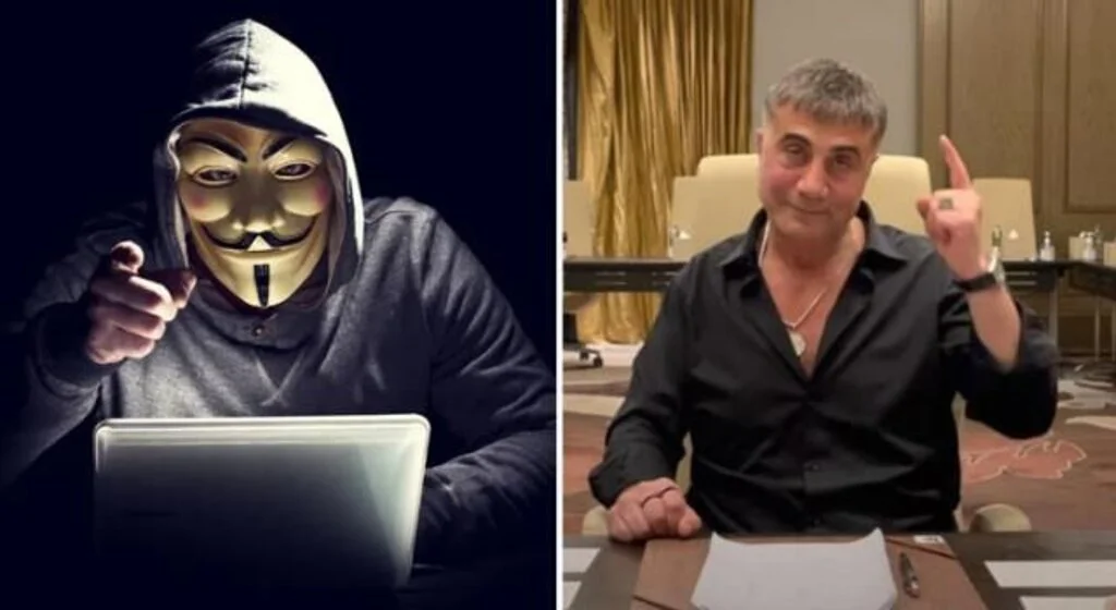 Ünlü hacker grubu Anonymous'tan Sedat Peker'e ağır sözler: Yürü git, faşist