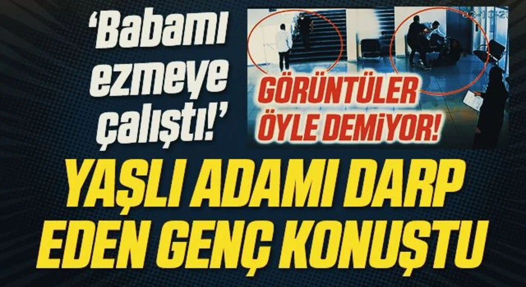 Yaşlı adamı darp eden genç konuştu!