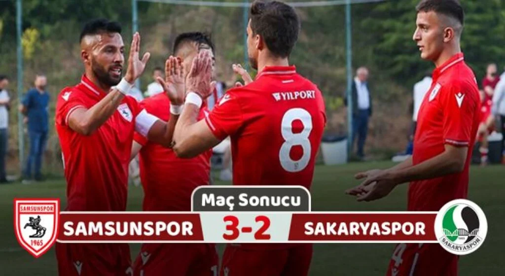 Yılport Samsunspor: 3 Sakaryaspor: 2 (Hazırlık Maçı Sonucu)