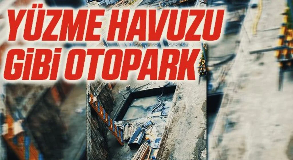 Yüzme Havuzu Gibi Otopark