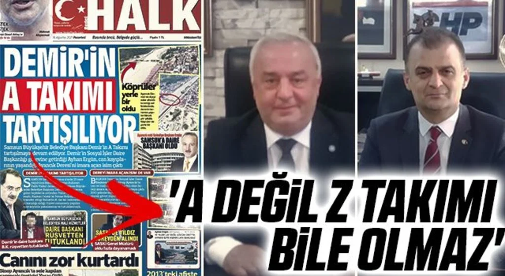 'A Değil Z Takımı Bile Olamaz'