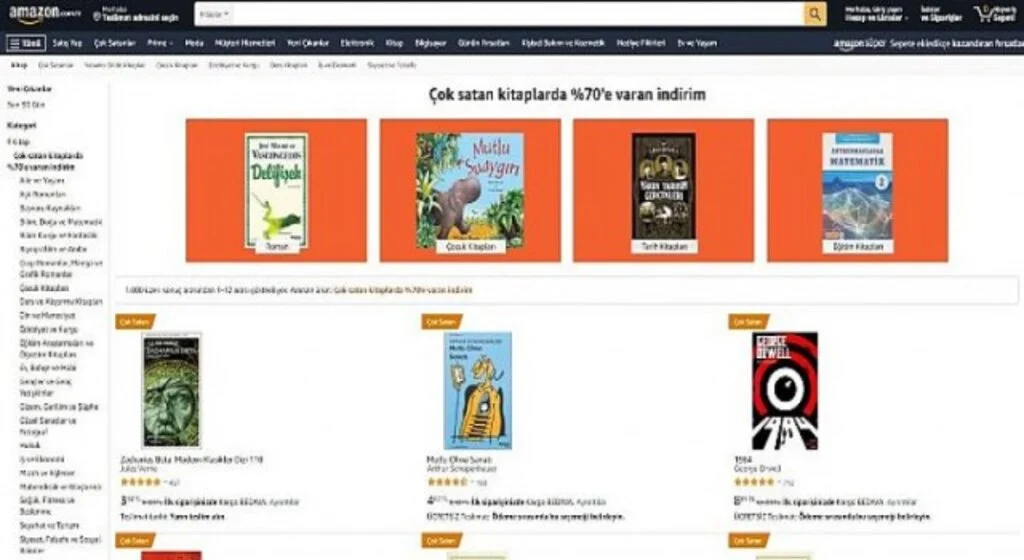 Amazon Türkiye, 2021’in en çok satan kitaplarını açıkladı