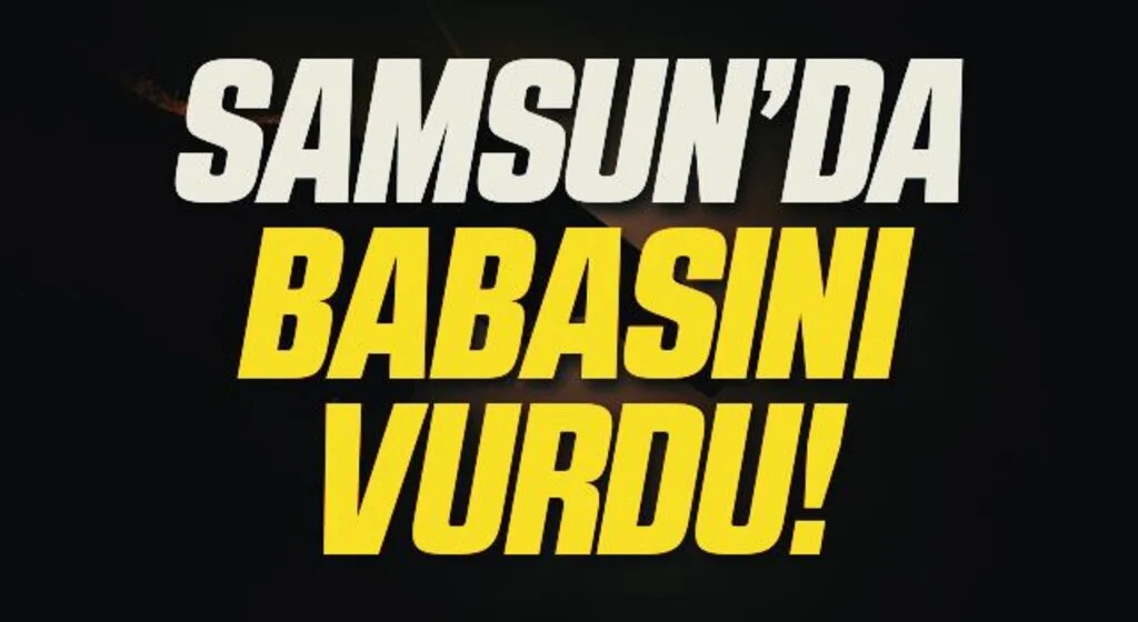 Arazi anlaşmazlığı yüzünden babasını vurdu