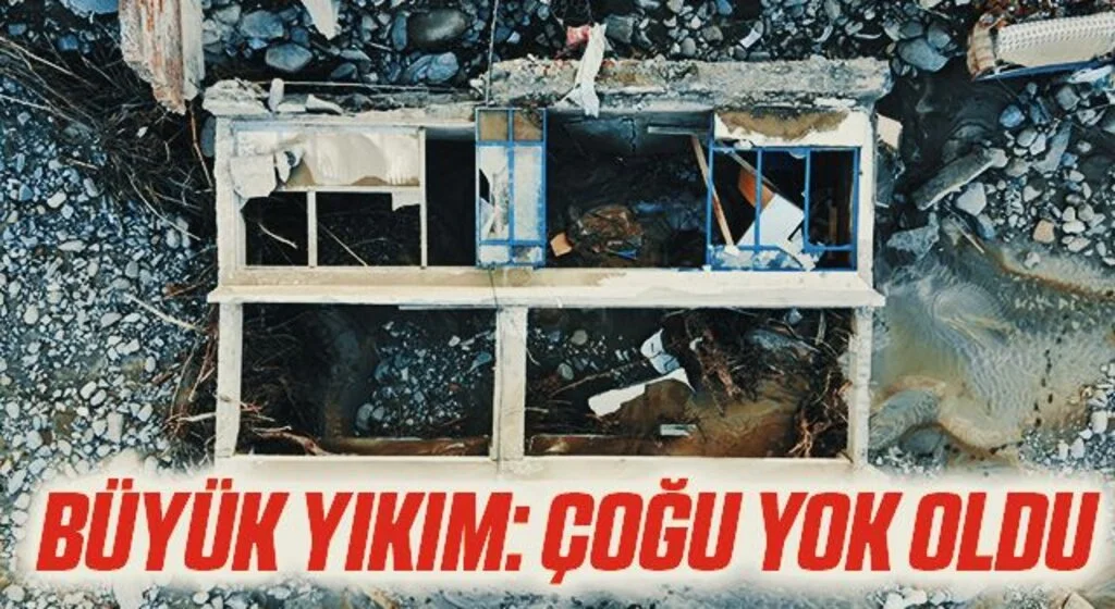 Babaçay köyünde büyük yıkım: Çoğu yok oldu
