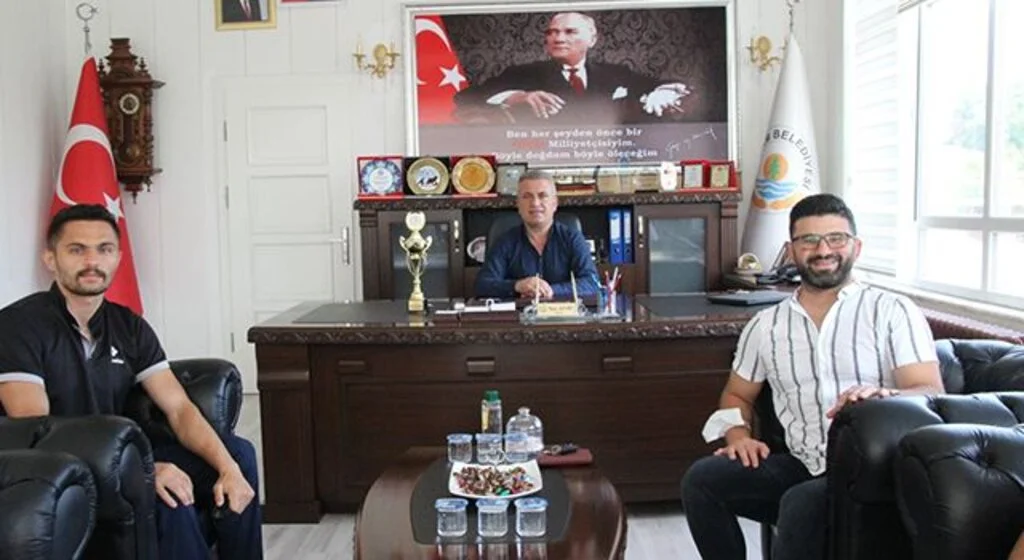 Başkan Acar Sporcuları Ağırladı