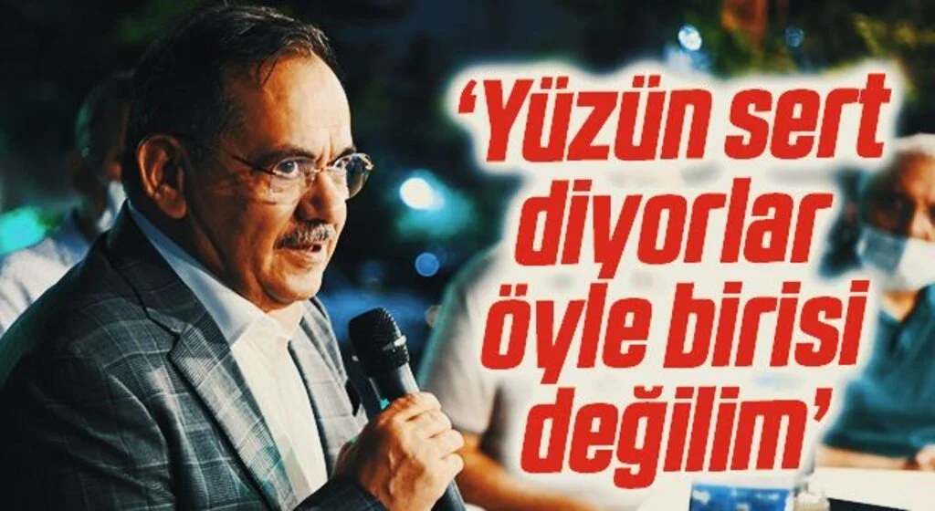 Başkan Demir: Yüzün sert diyorlar öyle birisi değilim