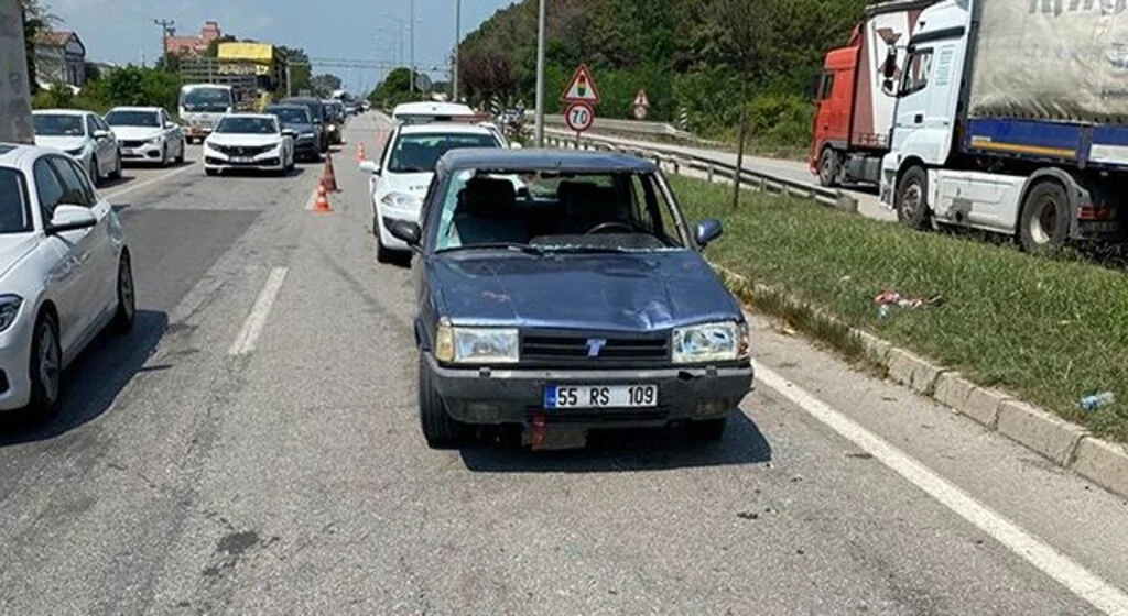 Bolu İzzet Baysal Üniversitesi Rektörü'nün babası Samsun'da kazada hayatını kaybetti