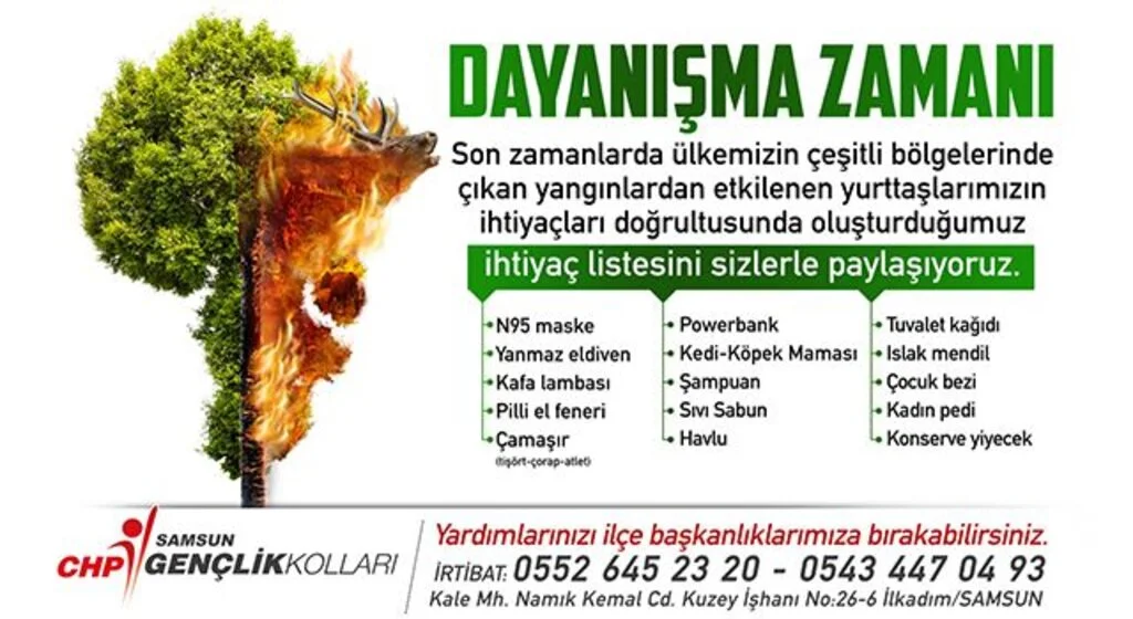 CHP'den yardım kampanyası 