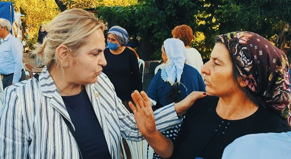 CHP'li Hancıoğlu yangın bölgesinde