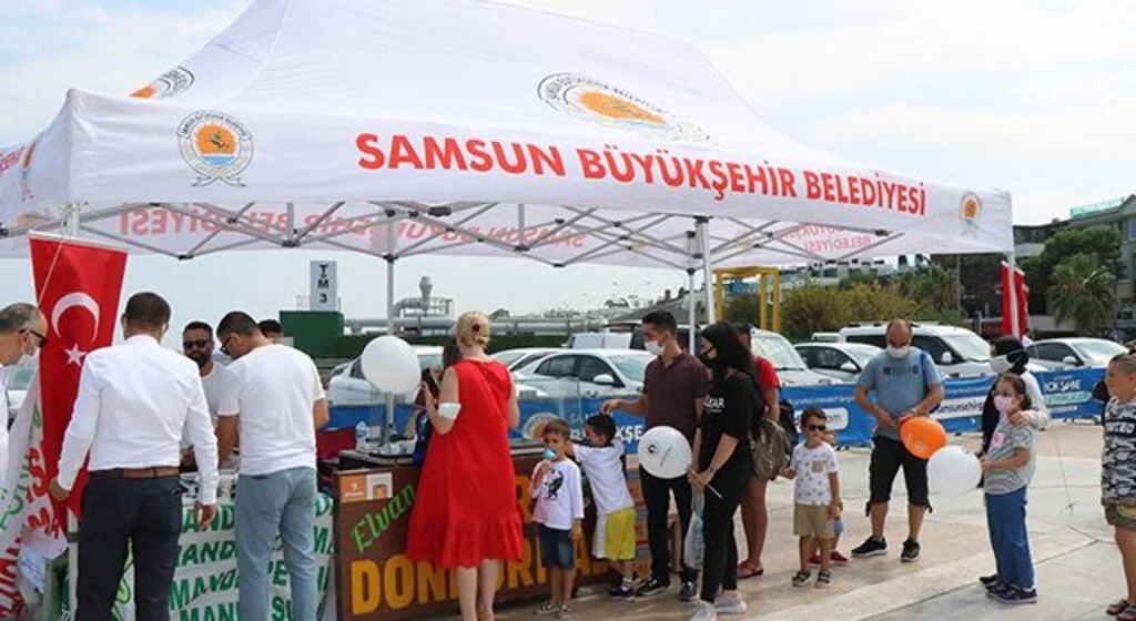 Dondurma Şenliği Atakum'da yapıldı