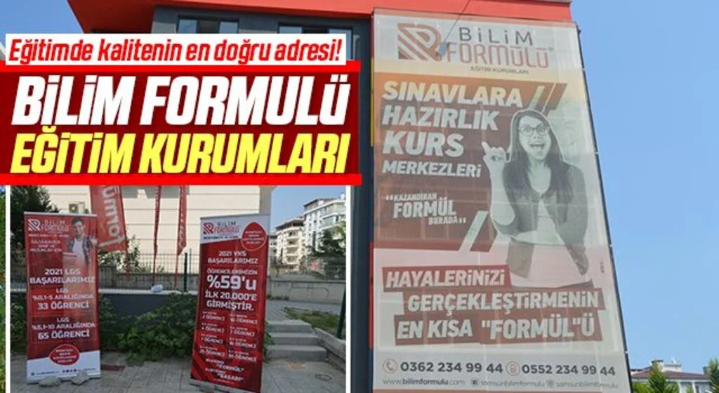 Eğitimde kalitenin en doğru adresi! Bilim Formulü Eğitim Kurumları