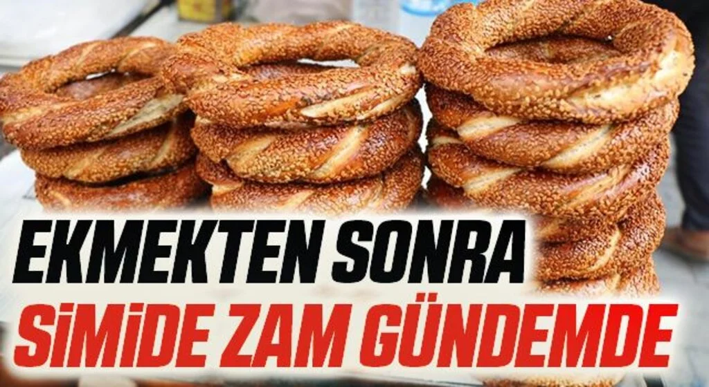 Ekmekten sonra simide zam gündemde