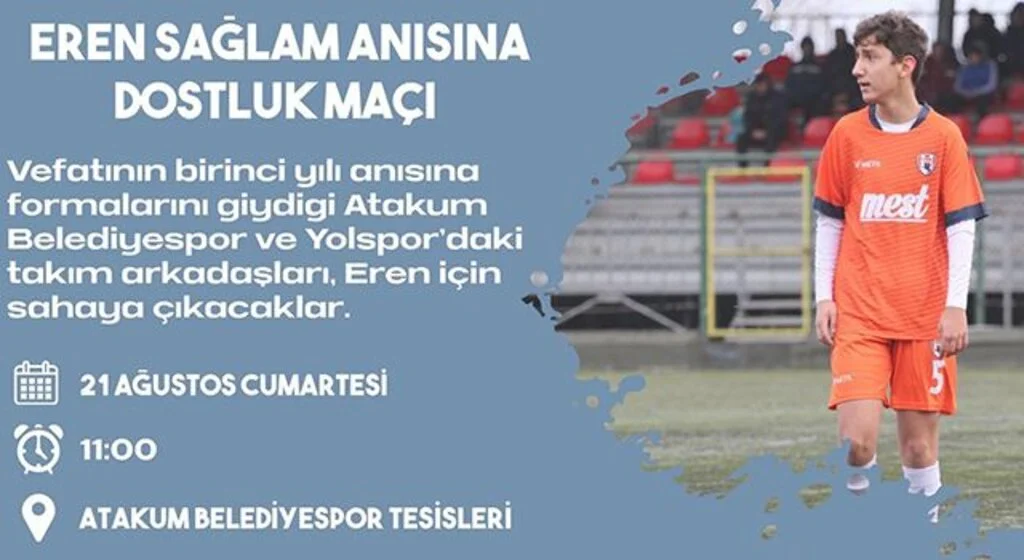 Eren Sağlam İçin Özel Maç