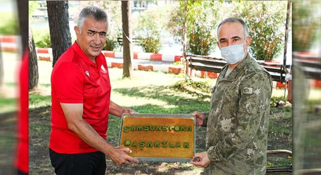 Garnizon Komutanlığından Samsunspor'a Ziyaret