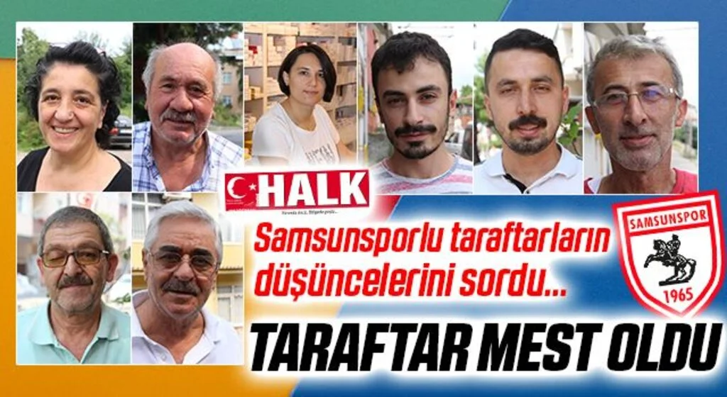 HHalk Gazetesi, Yılport Samsunsporlu taraftarların takımları hakkındaki düşüncelerini sordu…