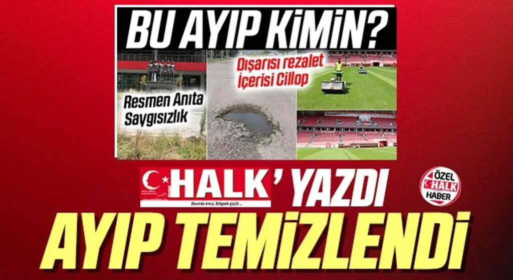 HHALK Yazdı Ayıp Temizlendi