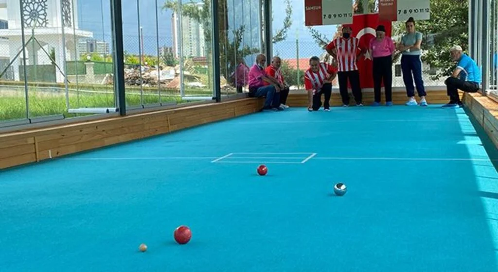 Huzurevinde “Bocce” heyecanı