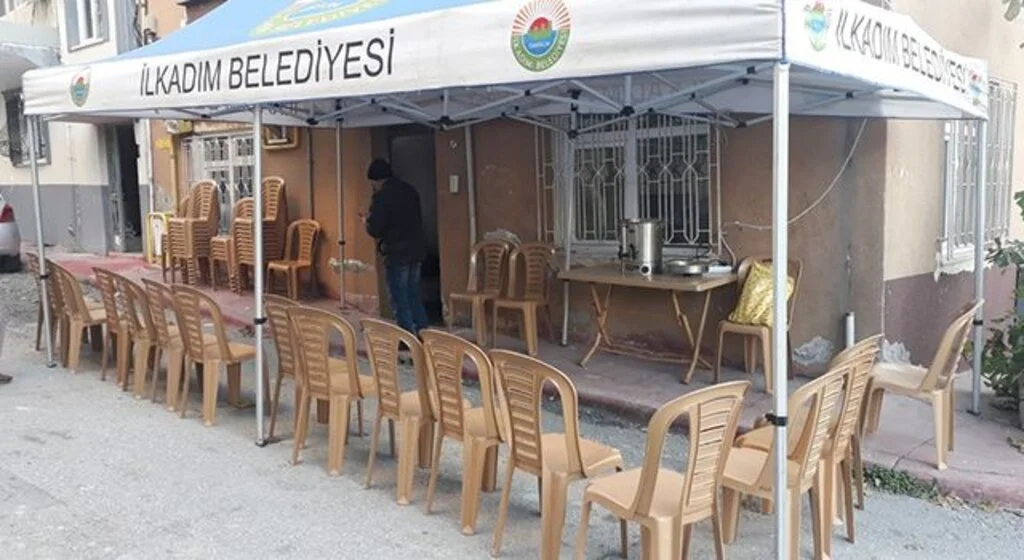 İlkadım'da cenaze evine ücretsiz hizmet