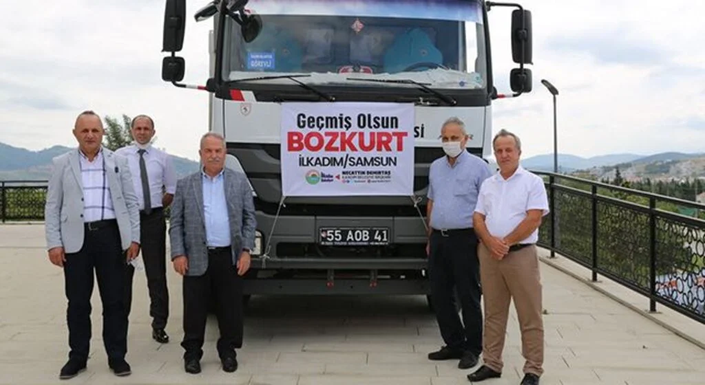 İlkadım'dan Kastamonu'ya yardım