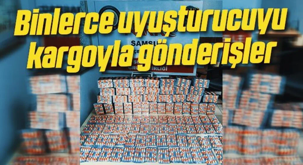 Kargo ile gönderilen 5 bin 880 adet uyuşturucu ele geçirildi