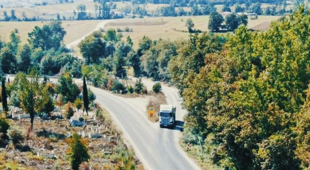Kavak jandarmadan drone destekli trafik denetimi