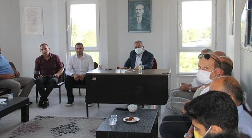 Kaymakam Yıldırım muhtarları dinledi