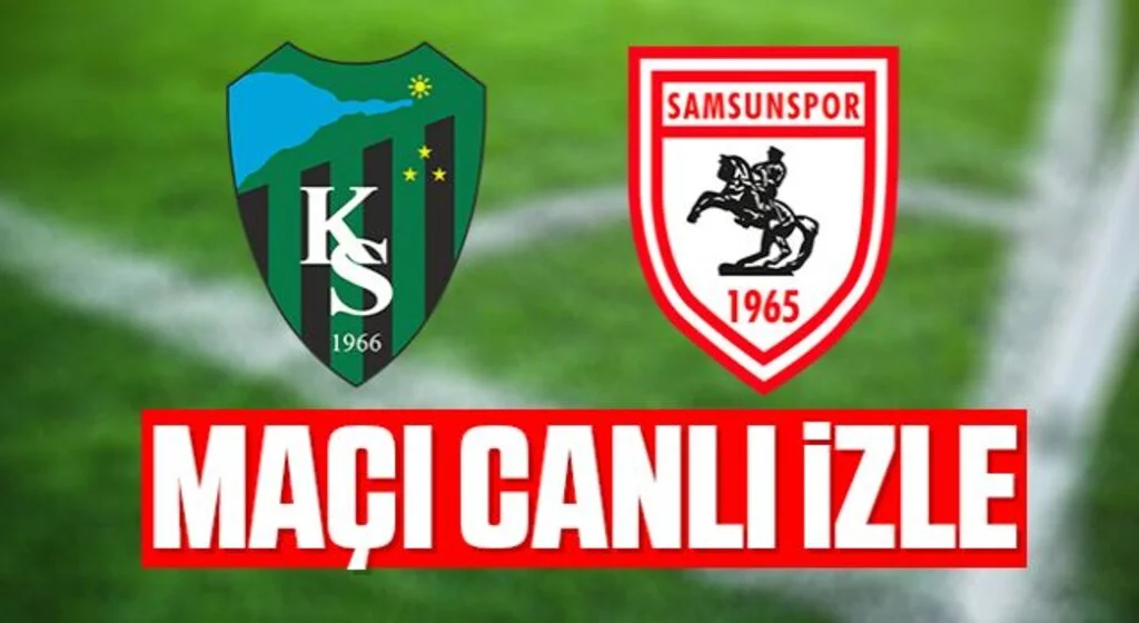 Kocaelispor - Yılport Samsunspor Maçı Canlı İzle