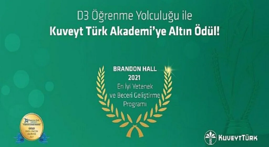 Kuveyt Türk’ün “Denetim Danışmanlık Dönüşüm” programına altın ödül!