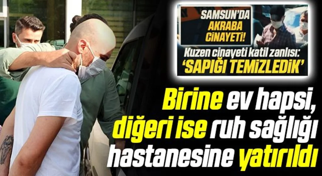 Kuzen cinayetinde kardeşlerden birine ev hapsi, diğeri ise ruh sağlığı hastanesine yatırıldı