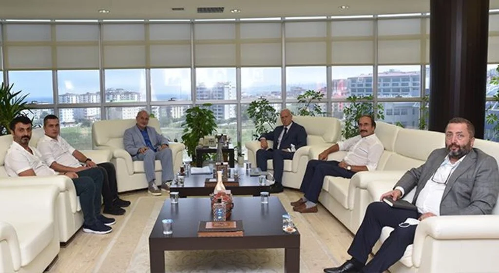 MHP Samsun İl Başkanlığından Rektör Ünal’a Ziyaret