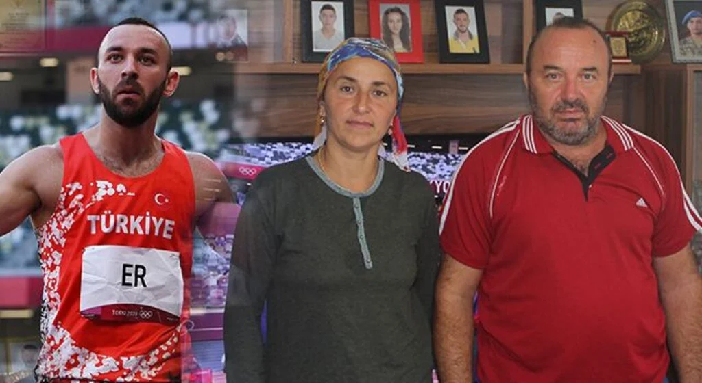 Milli atlet Necati Er'in ailesi, oğullarının olimpiyatlardaki final mücadelesini heyecanla izledi