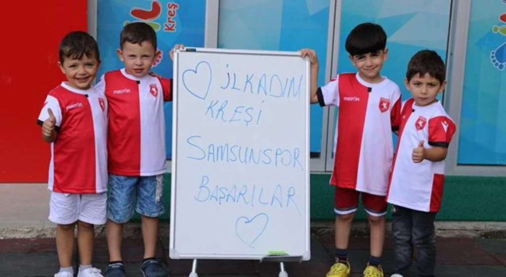 Miniklerden Samsunspor'a Formalı Destek