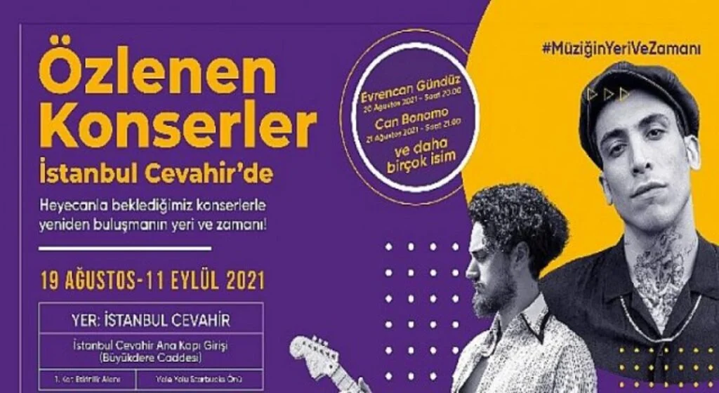 Özlenen konserler İstanbul Cevahir’de