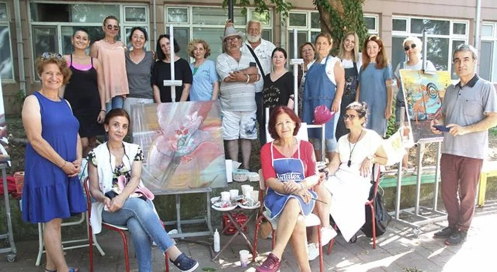 Ressamlar Samsun'da buluştu