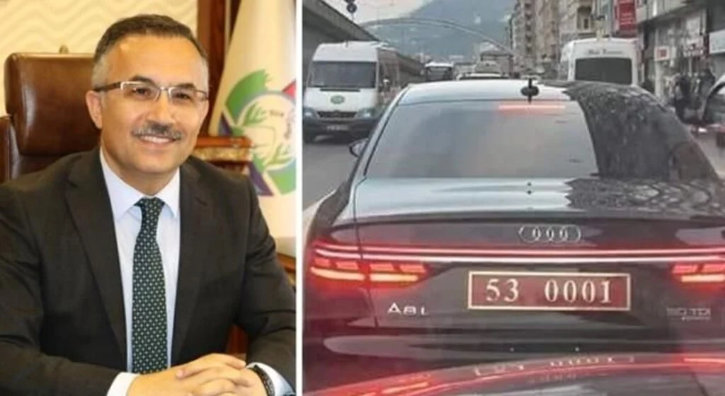 Rize Valisi'nin milyonluk makam aracı sosyal medyanın dilinde! Yerden yere vuruyorlar