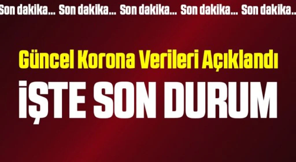 Sağlık Bakanı Fahrettin Koca corona virüsü tablosunu paylaştı! İşte 30 Ağustos 2021 vaka ve vefat sayısı