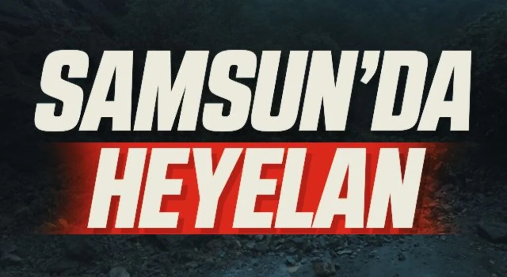 Salıpazarı'nda heyelan