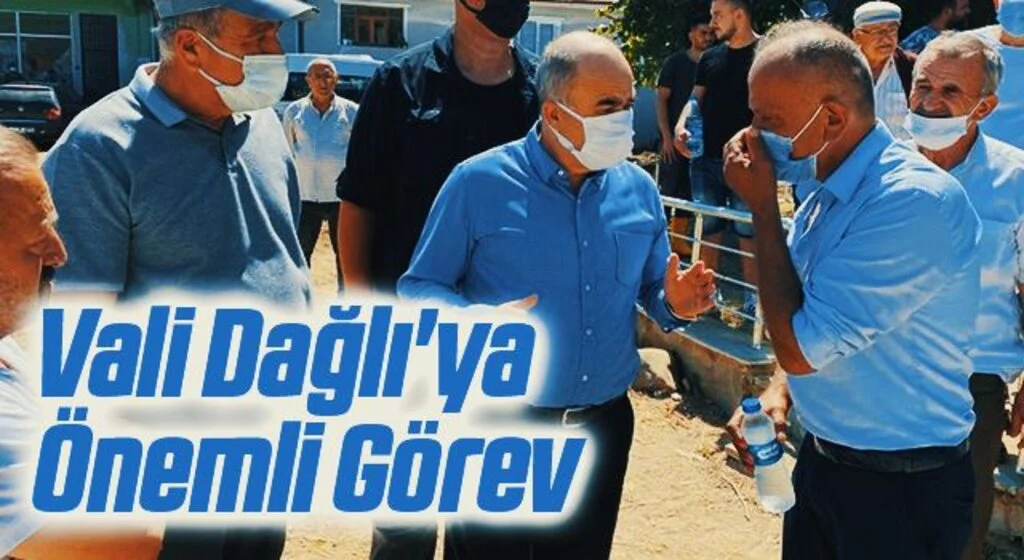 Samsun Valisi Zülkif Dağlı'ya Önemli Görev