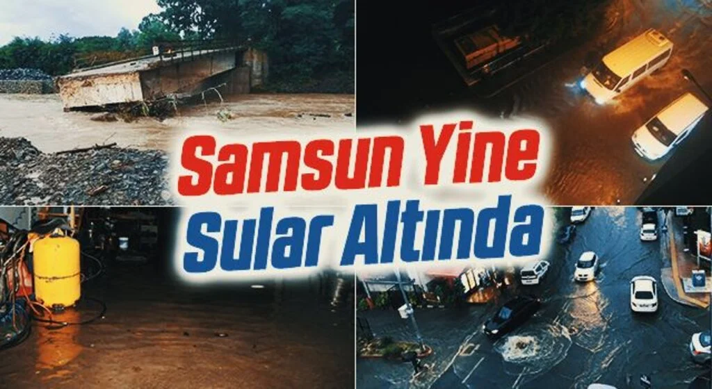 Samsun Yine Sular Altında