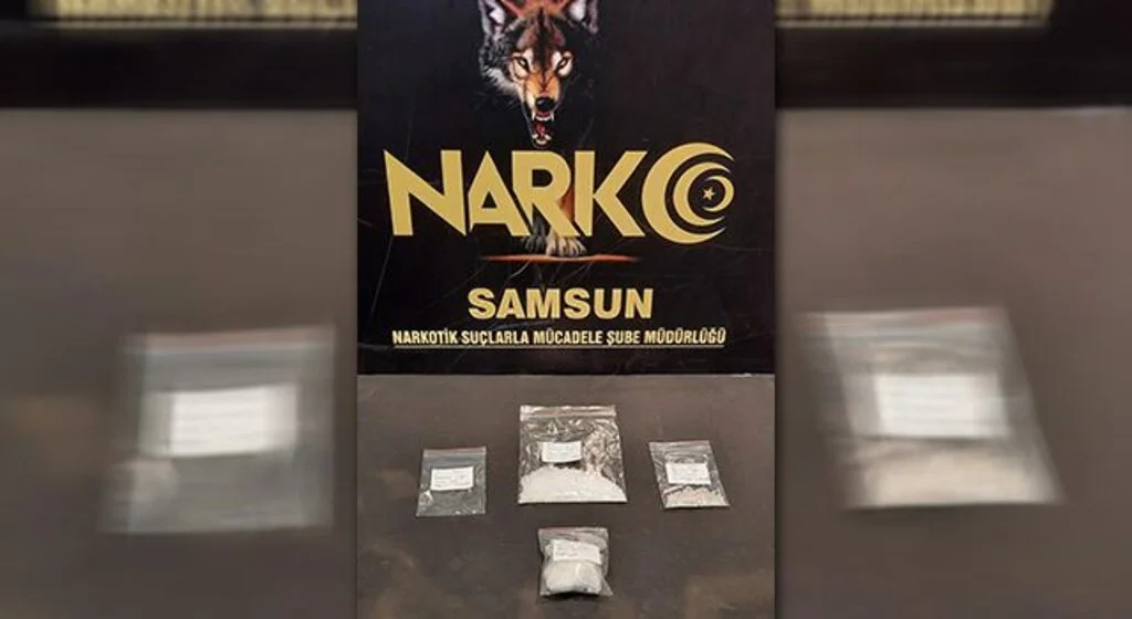 Samsun'da 36 gram mefamfetamin ile yakalanan bir kişi tutuklandı
