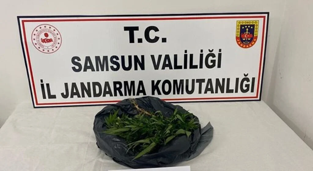 Samsun'da 540 gram kubar esrar ele geçirildi