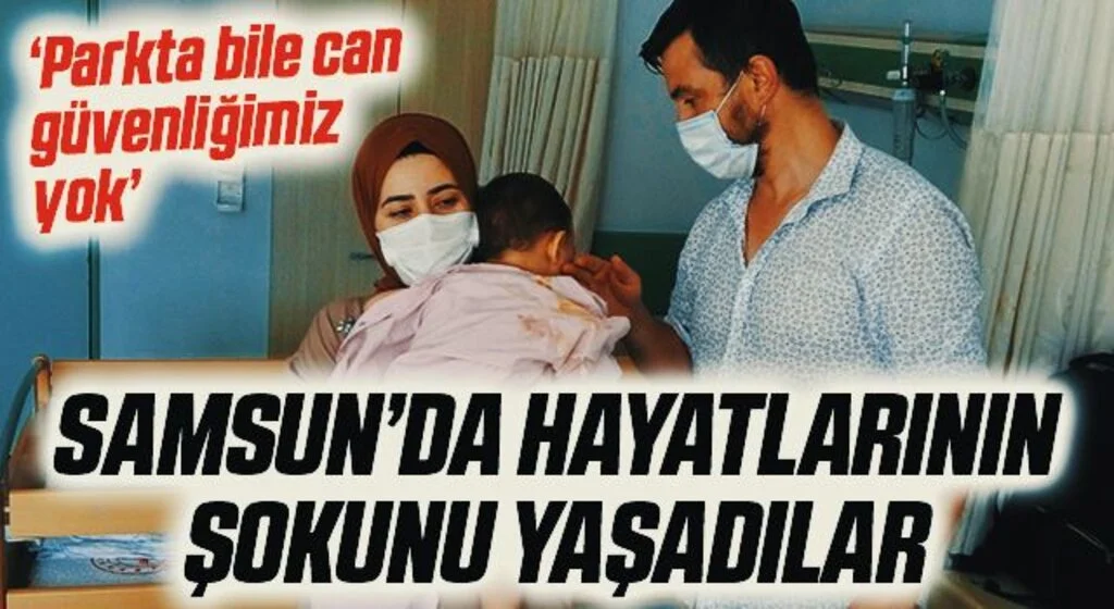 Samsun'da Ailece Parka Gittiler, Hayatlarının Şokunu Yaşadılar!